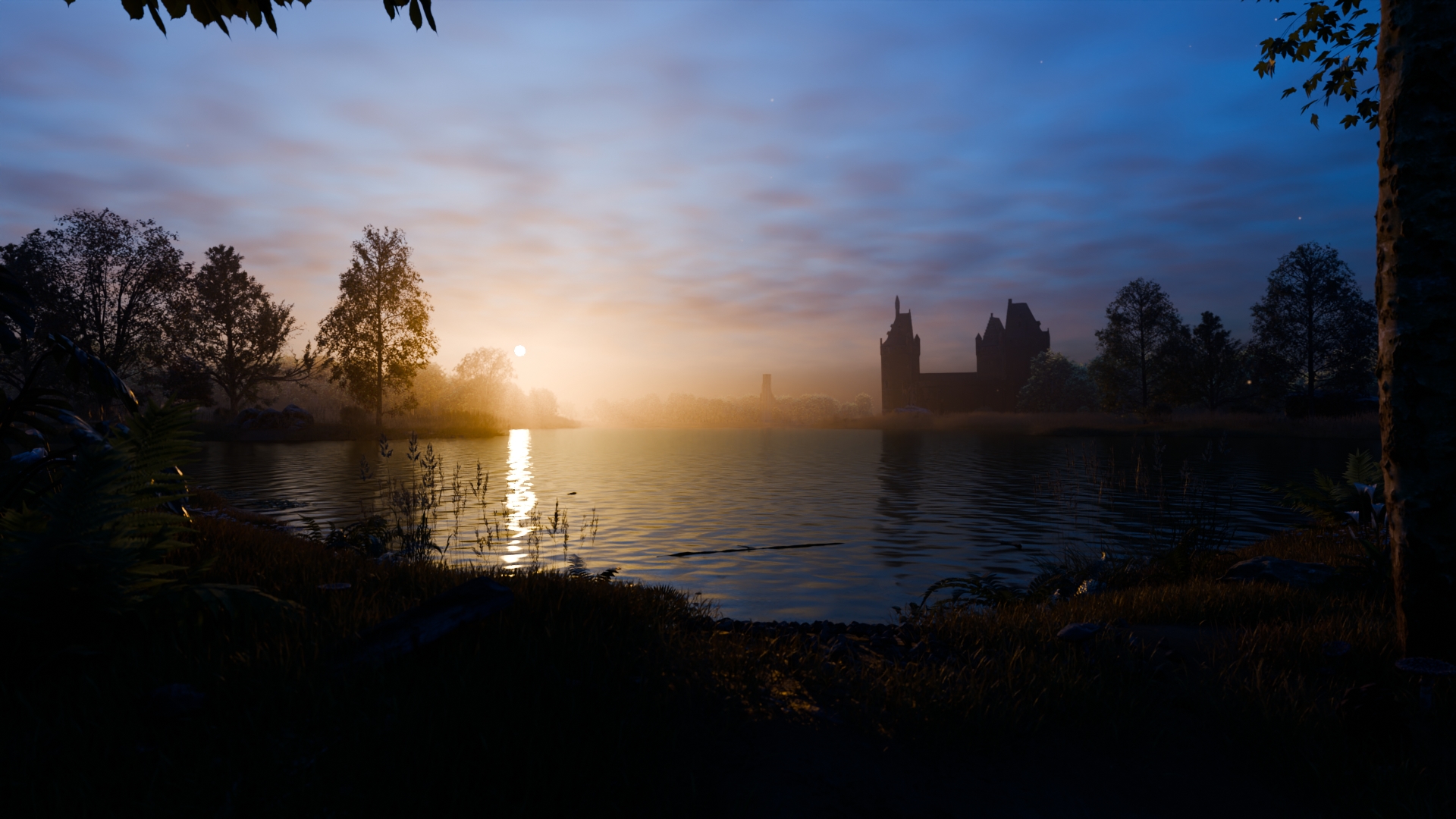 Castle environment inspired by Witcher 3