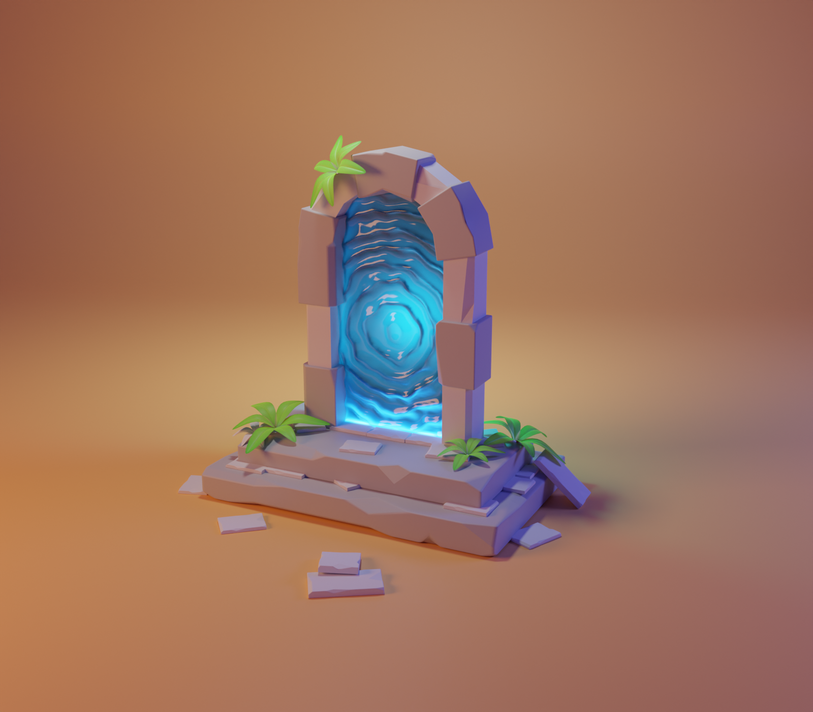 Portal game asset