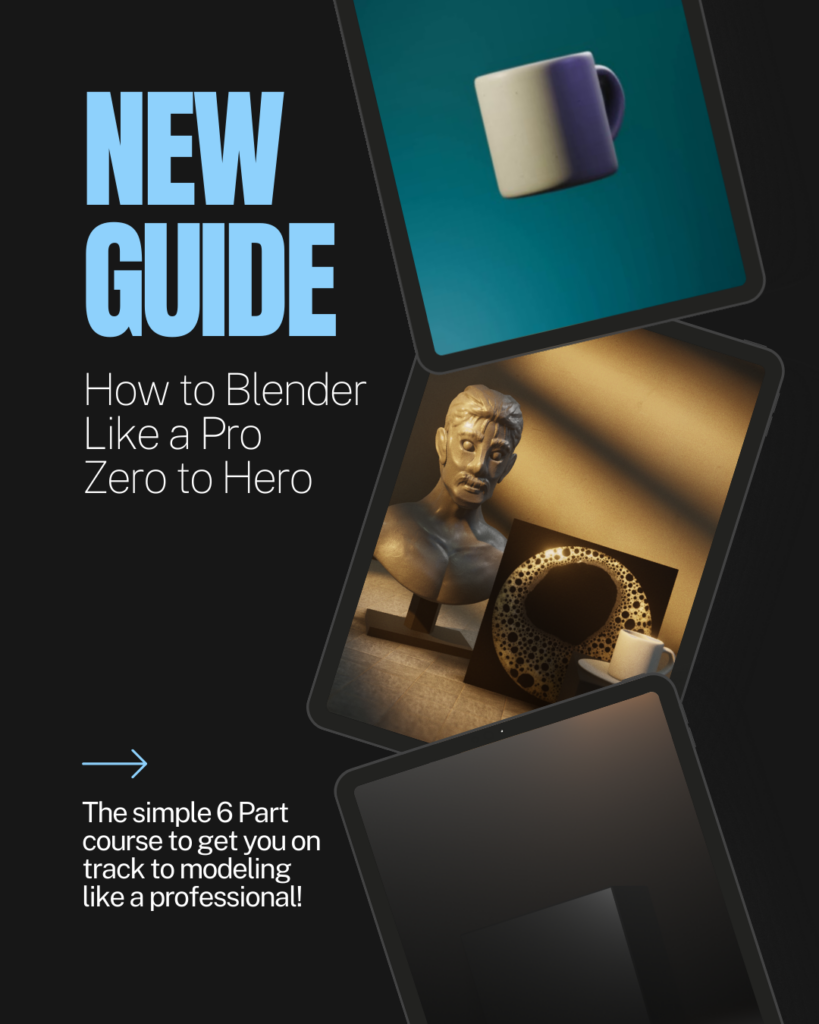 New Blender Udemy Course Image Link